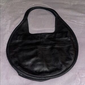 Elegant Black Leather Women's Bag